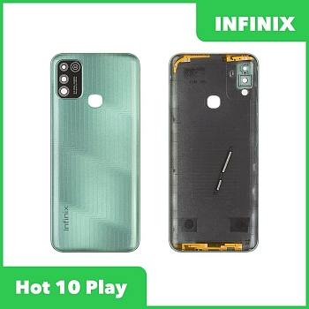 Задняя крышка для Infinix Hot 10 Play (X688B) (зеленый)