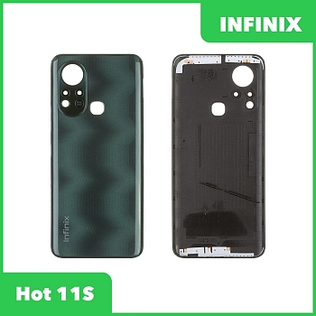 Задняя крышка для Infinix Hot 11S (X6812B) (зеленый)