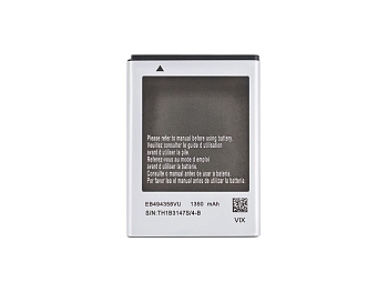 Аккумулятор (батарея) Vixion EB494358VU для телефона Samsung S5830, S5830i, S5660, S5670, S6102, S6312, S6802, S6810, S7500