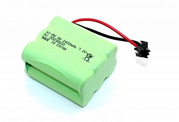 Аккумулятор Ni-Mh 7.2V 2400 mAh AA Row разъем SM