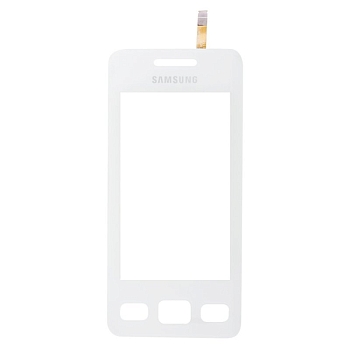 Сенсорное стекло (тачскрин) для Samsung Star II GT-S5260, белый