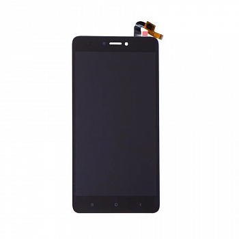 Дисплей (экран в сборе) для телефона Xiaomi Redmi Note 4X, черный