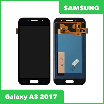 LCD дисплей для Samsung Galaxy A3 2017 SM-A320 в сборе, TFT (черный)