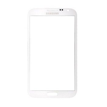 Стекло Samsung N7100 Galaxy Note 2 (белое)