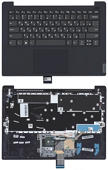 Клавиатура для ноутбука Lenovo IdeaPad S340-14 топкейс dark blue