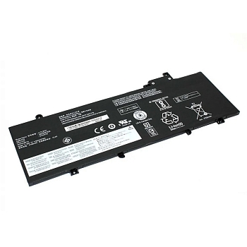 Аккумулятор для Lenovo ThinkPad T480s (L17L3P71, SB10K97620, 01AV478), 57Wh, 4920mAh, 11.58V, (оригинал)