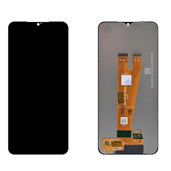 Дисплей Samsung A045F (A04)+тачскрин (черный) ориг