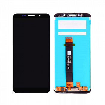 Дисплей для Huawei Y5 Prime (5,45"), Y5 Lite (2018), Honor 7A, 7S + тачскрин (черный) (100% LCD) (0)
