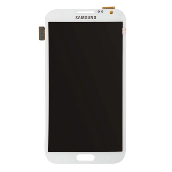 LCD дисплей для Samsung Galaxy Note II GT-N7100 с тачскрином (белый)