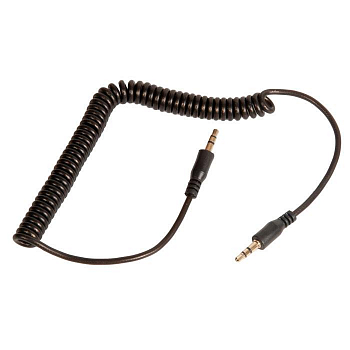 Кабель аудио Cablexpert CCA-405-6, джек3.5 / джек3.5, 1,8 м, спиральный