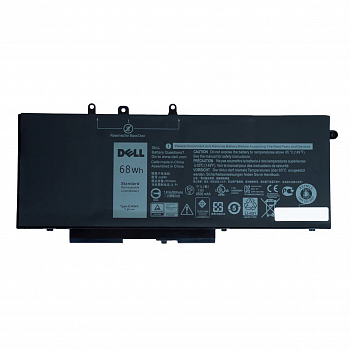 Аккумулятор (батарея) DV9NT для ноутбука Dell Latitude 15 3520 E5480 5480, 7.6В 68Wh 8500мАч (оригинал)