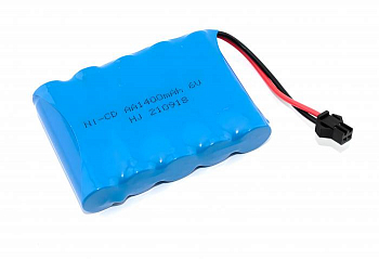 Аккумулятор Ni-Cd 6V 1400 mAh AA Flatpck разъем SM