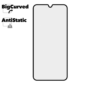 Защитное стекло для телефона Samsung Galaxy M32 Super max Anti-static big curved glass