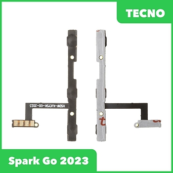 Шлейф кнопок громкости и кнопки включения Tecno Spark Go 2023 (BF7)